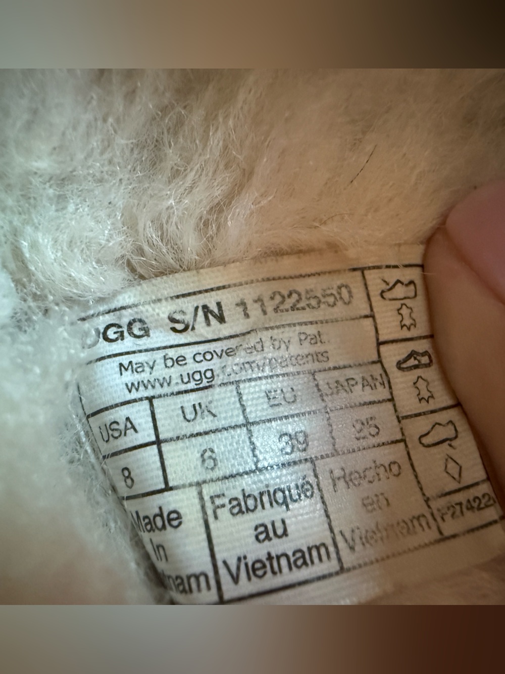 UGG Chestnut Suede Shearling Slip-On Slippers - Picture 4 of 6